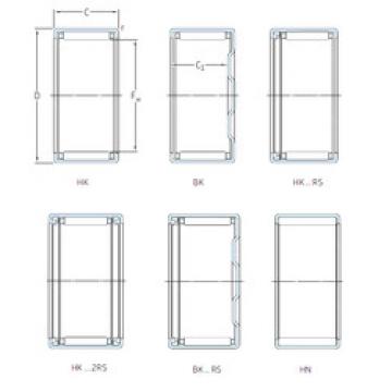 Bantalan BK1616 SKF