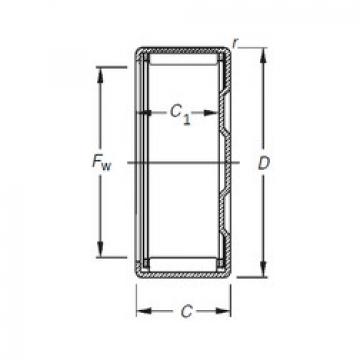 Bantalan BK2020 Timken