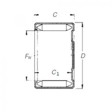 Bantalan DLF 10 12 Timken