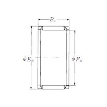 Bantalan FWF-202620 NSK