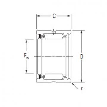 Bantalan HJ-405228RS KOYO