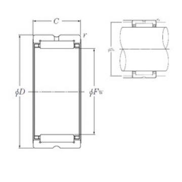 Bantalan MR8010436 NTN