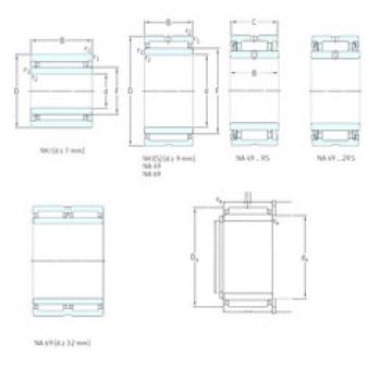 Bantalan NA4868 SKF