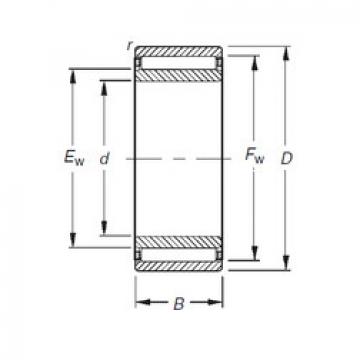 Bantalan NAO30X47X32 Timken