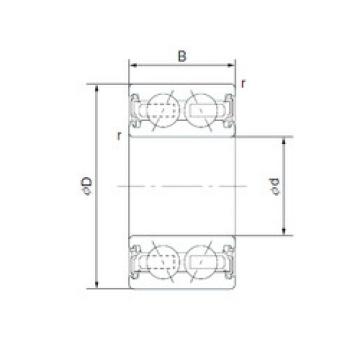 Bantalan ACB35X55X20 SNR