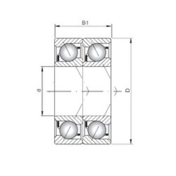 Bantalan 7208 ADT ISO