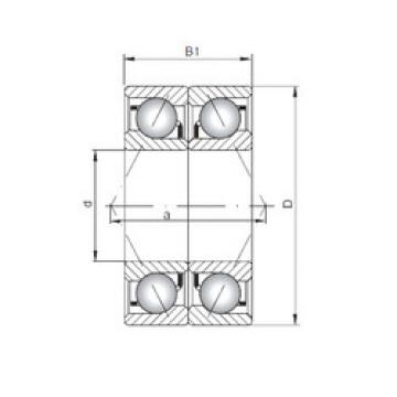 Bantalan 7240 BDB ISO