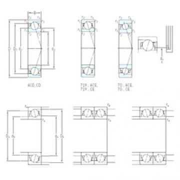 Bantalan 71902 CD/P4A SKF