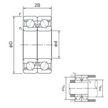 Bantalan 7307DB NACHI