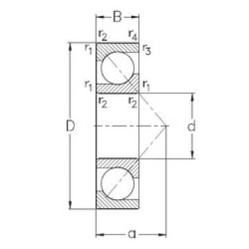 Bantalan 7307-BECB-MP NKE