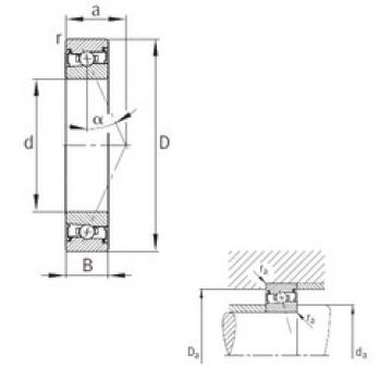 Bantalan HSS7006-E-T-P4S FAG