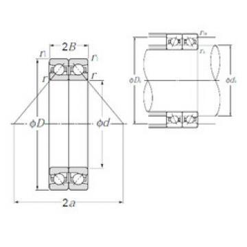 Bantalan HTA956DB NTN