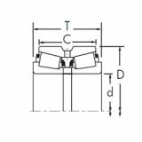 Bantalan 71450/71751D+X4S-71450 Timken