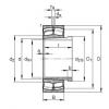 Bantalan 24176-B-K30 + AH24176-H FAG