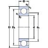 Bantalan W 618/1 SKF