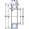 Bantalan 6003-2RSH SKF