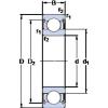 Bantalan W 627/7-2ZS SKF