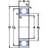 Bantalan W 627-2RZ SKF