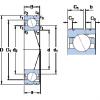 Bantalan 71921 ACD/P4AL SKF