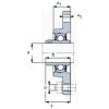 Bantalan YAR 204-012-2FW/VA201 SKF