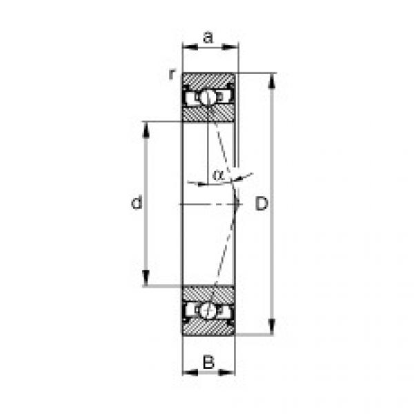 Bantalan HSS7004-C-T-P4S FAG #1 image