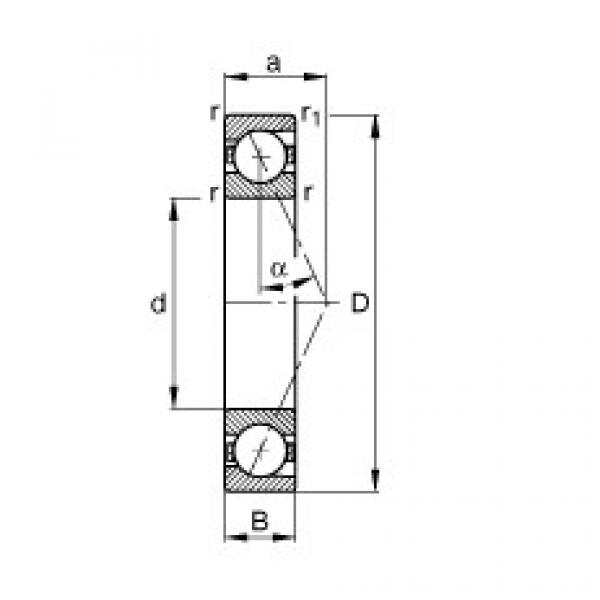 Bantalan B71948-E-T-P4S FAG #1 image