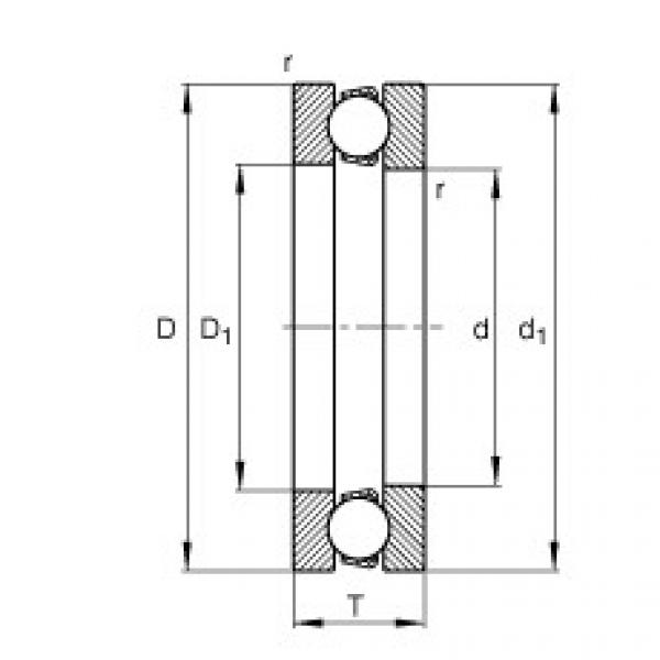 Bantalan 51415-MP FAG #1 image