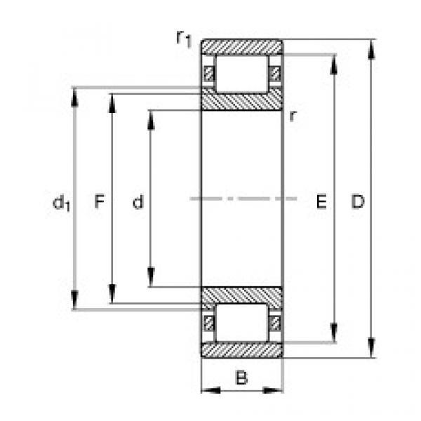 Bantalan N221-E-M1 FAG #1 image