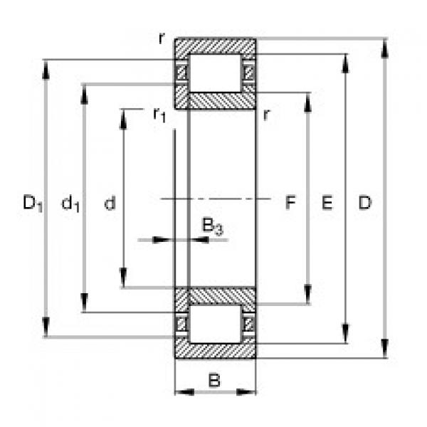 Bantalan NUP236-E-M1 FAG #1 image