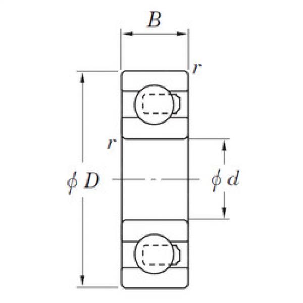 Bantalan 3NC607YH4 KOYO #1 image