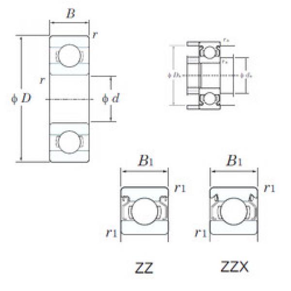 Bantalan W693ZZ KOYO #1 image