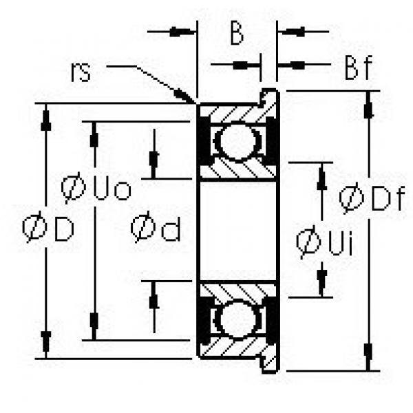 Bantalan F608H-2RS AST #1 image