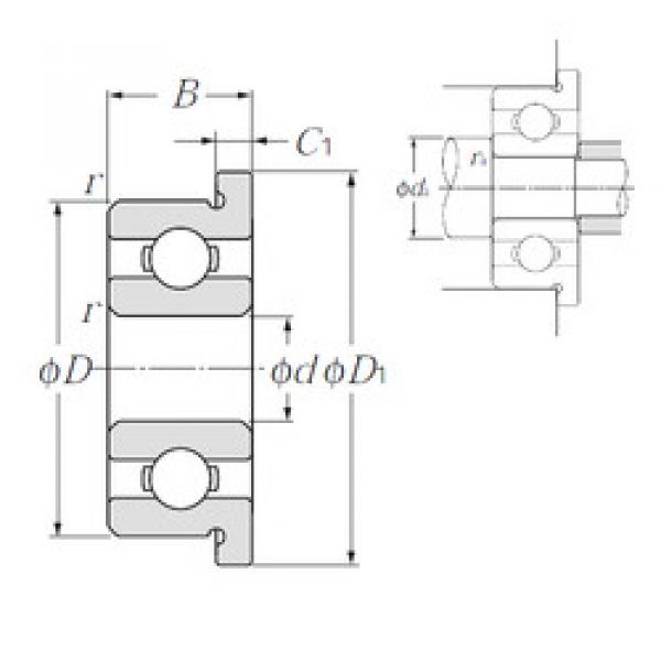 Bantalan FLBC4-10 NTN #1 image