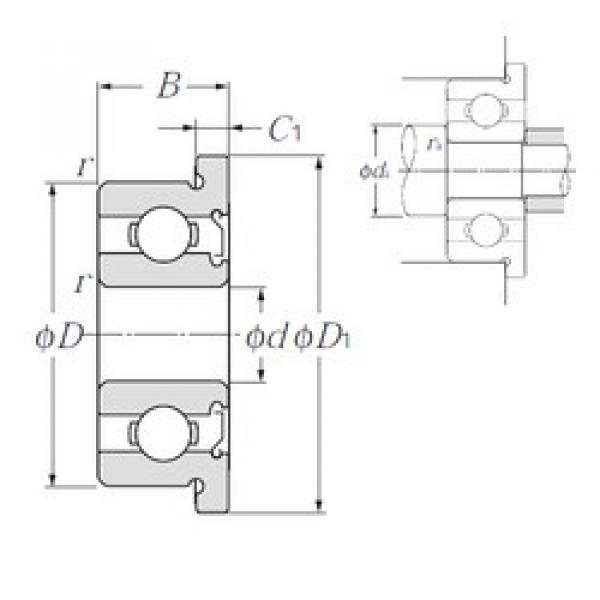 Bantalan FLW688AZ NTN #1 image