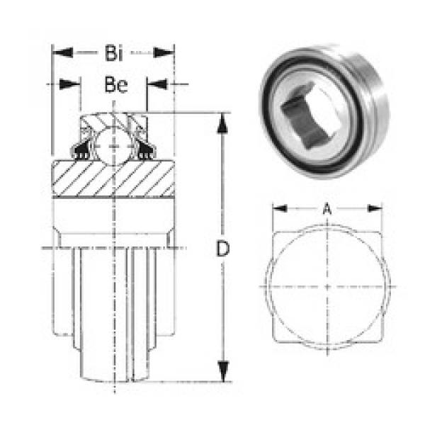 Bantalan GW208PPB6 CYSD #1 image