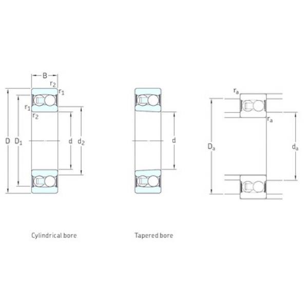 Bantalan 2205E-2RS1KTN9 SKF #1 image