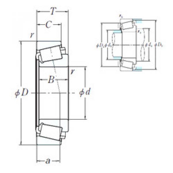 Bantalan HM926745/HM926710 NSK #1 image