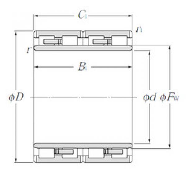 Bantalan 4R2437 NTN #1 image