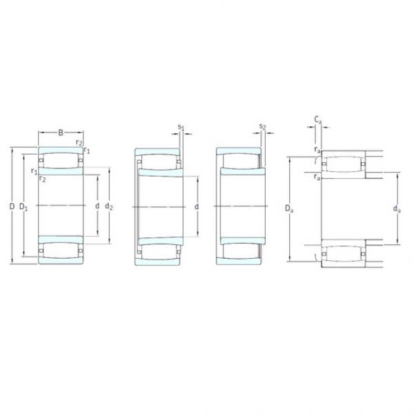 Bantalan C39/710M SKF #1 image