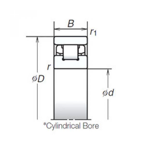 Bantalan N1009RXHTP NSK #1 image