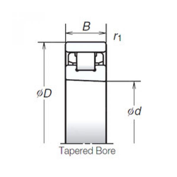 Bantalan N1010RSTPKR NSK #1 image