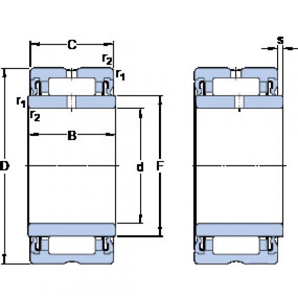 Bantalan NA 4907.2RS SKF #1 image