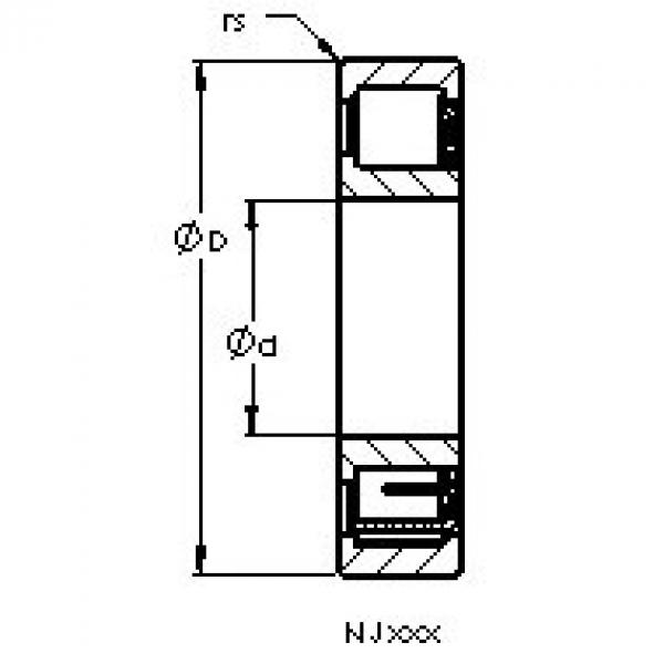 Bantalan NJ2219 EM AST #1 image