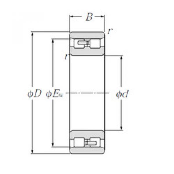 Bantalan NN3011 NTN #1 image