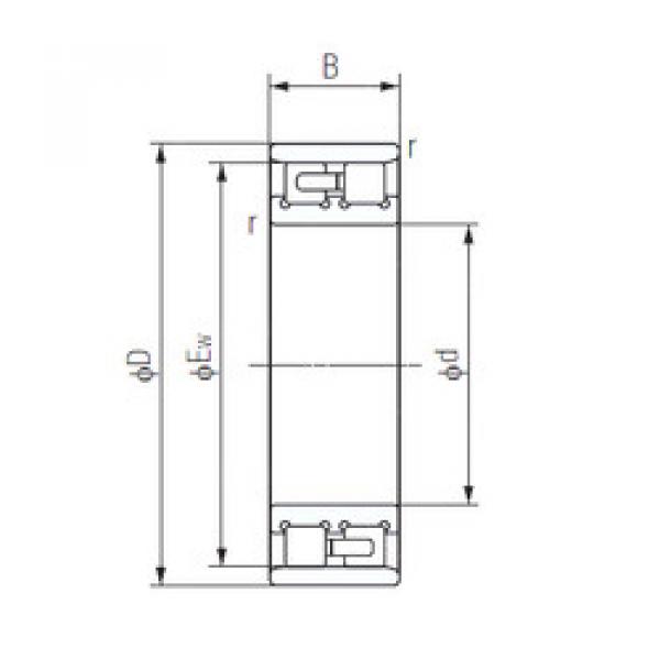 Bantalan NN3024 NACHI #1 image