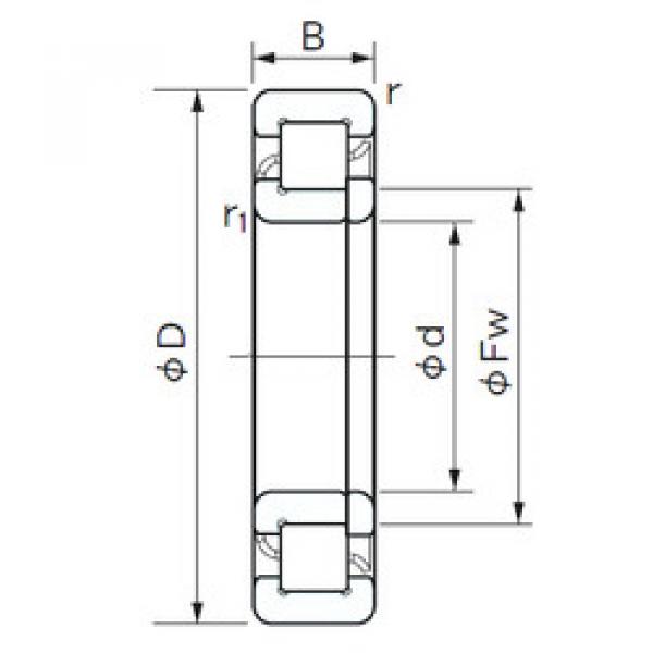 Bantalan NUP 206 NACHI #1 image