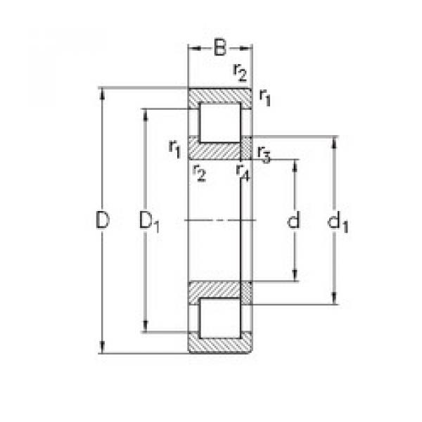 Bantalan NUP2211-E-TVP3 NKE #1 image