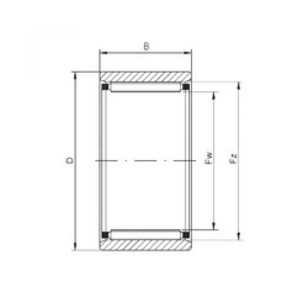 Bantalan RNAO25x35x26 CX #1 image