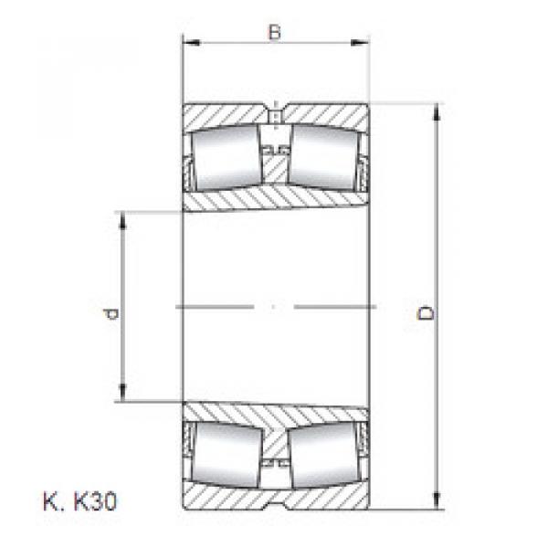 Bantalan 23956 KCW33 CX #1 image