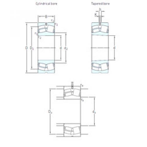 Bantalan 22228CCK/W33 SKF #1 image